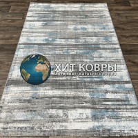 Турецкий ковер Flora 6025 Серый-голубой